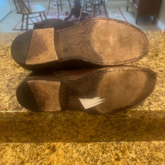 Frye Dorado Tall Chocolate Brown Leather Riding Boots Equestrian Style 8 - Picture 7 of 12